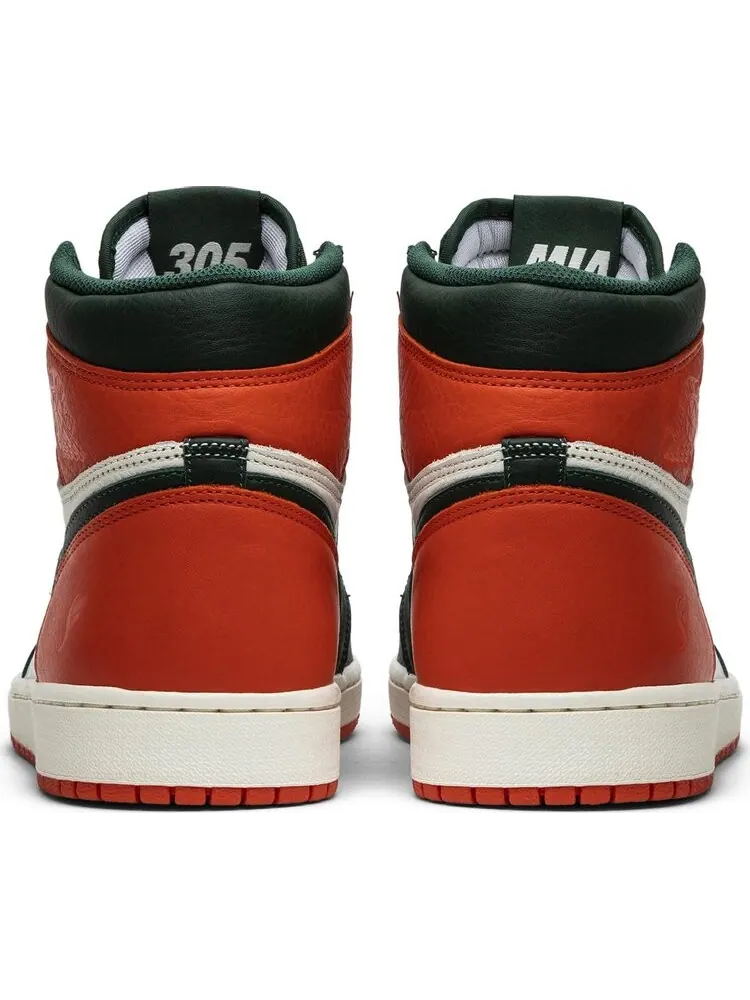 Кроссовки SoleFly x Air Jordan 1 Retro High Art Basel — изображение 6 из 8, оранжевый
