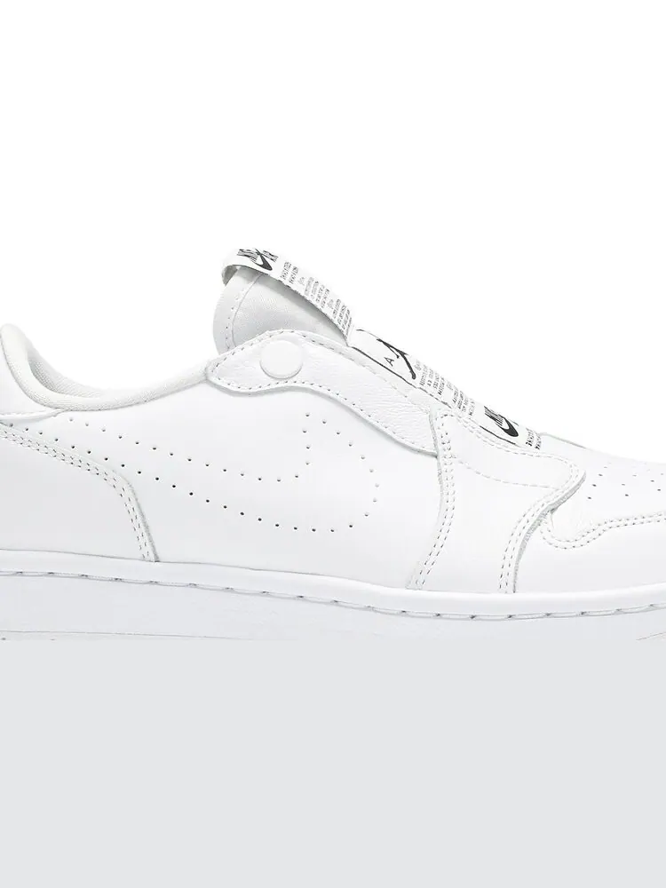 Кроссовки Wmns Air Jordan 1 Low Slip White — изображение 2 из 8, белый