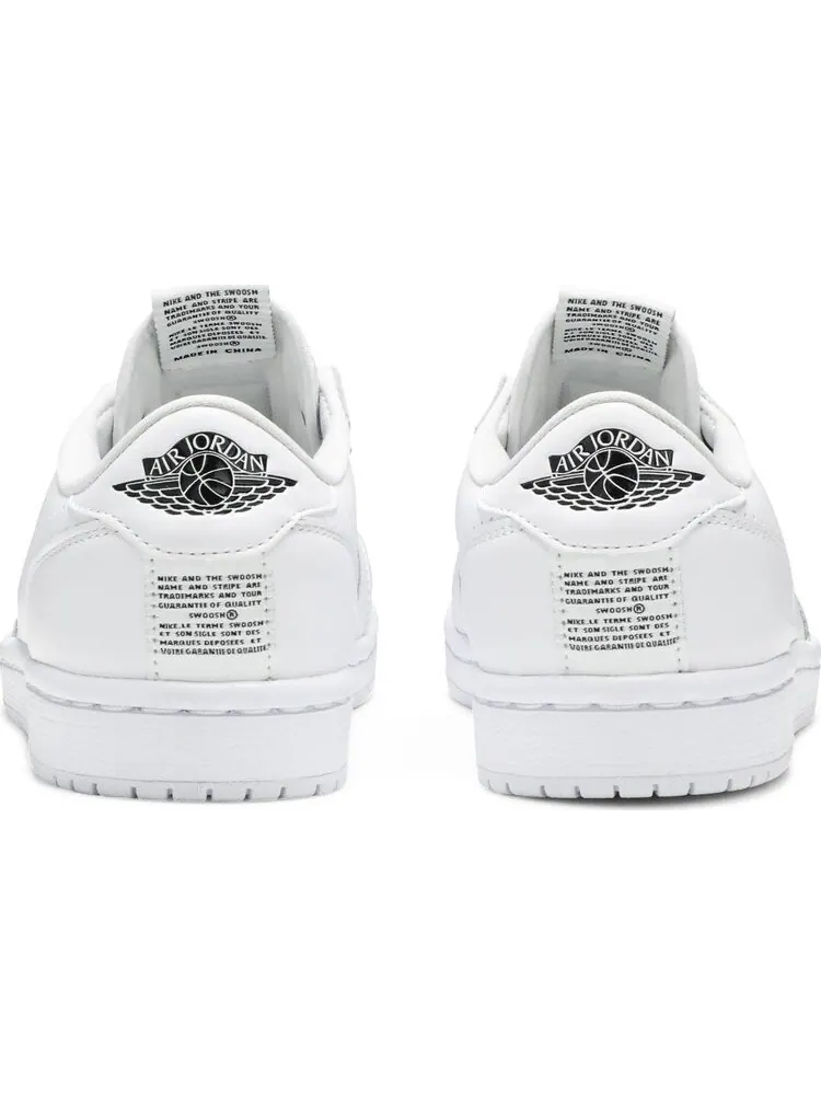 Кроссовки Wmns Air Jordan 1 Low Slip White — изображение 6 из 8, белый