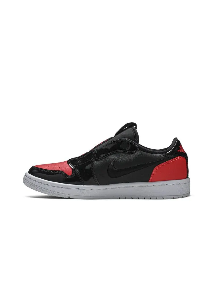 Кроссовки Air Jordan Wmns Air Jordan 1 Low Slip 'Infra-Bred' — изображение 4 из 9, черный/белый