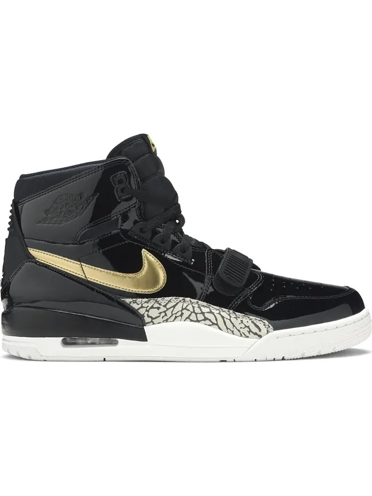 Кроссовки Jordan Legacy 312 Black Gold — изображение 1 из 8, черный