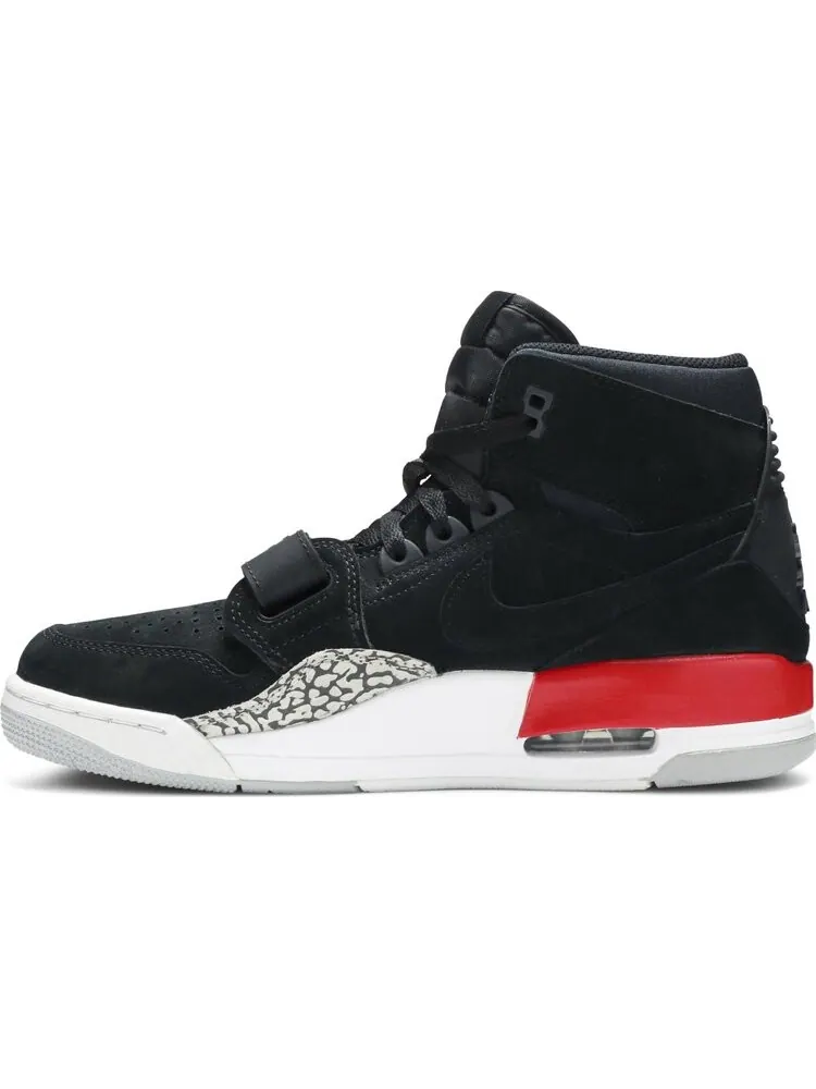 Кроссовки Jordan Legacy 312 Black Suede — изображение 3 из 8, черный