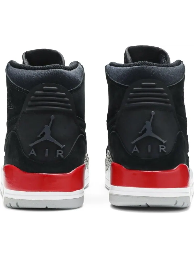 Кроссовки Jordan Legacy 312 Black Suede — изображение 6 из 8, черный