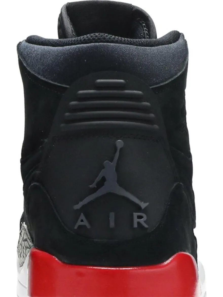 Кроссовки Jordan Legacy 312 Black Suede — изображение 7 из 8, черный