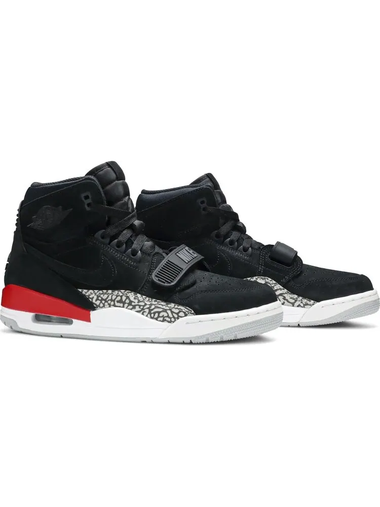 Кроссовки Jordan Legacy 312 Black Suede — изображение 8 из 8, черный