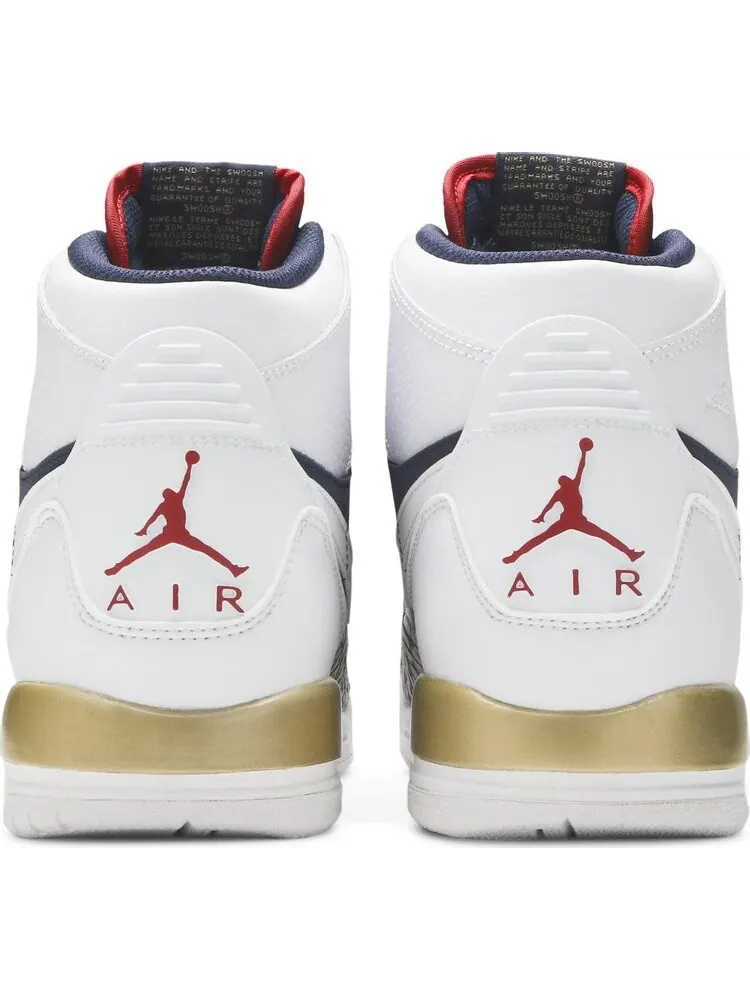 Кроссовки Jordan Legacy 312 Dream Team — изображение 6 из 8, белый