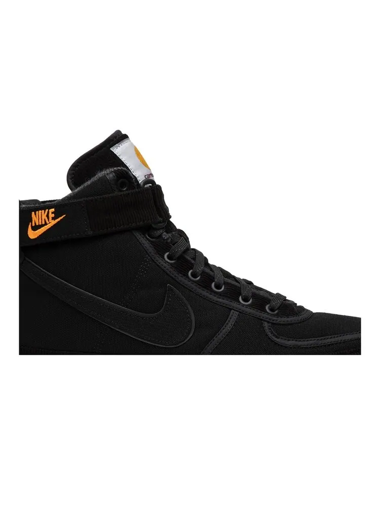 Кроссовки Nike Carhartt WIP x Vandal High Supreme 'Black Gum' — изображение 2 из 4, черный