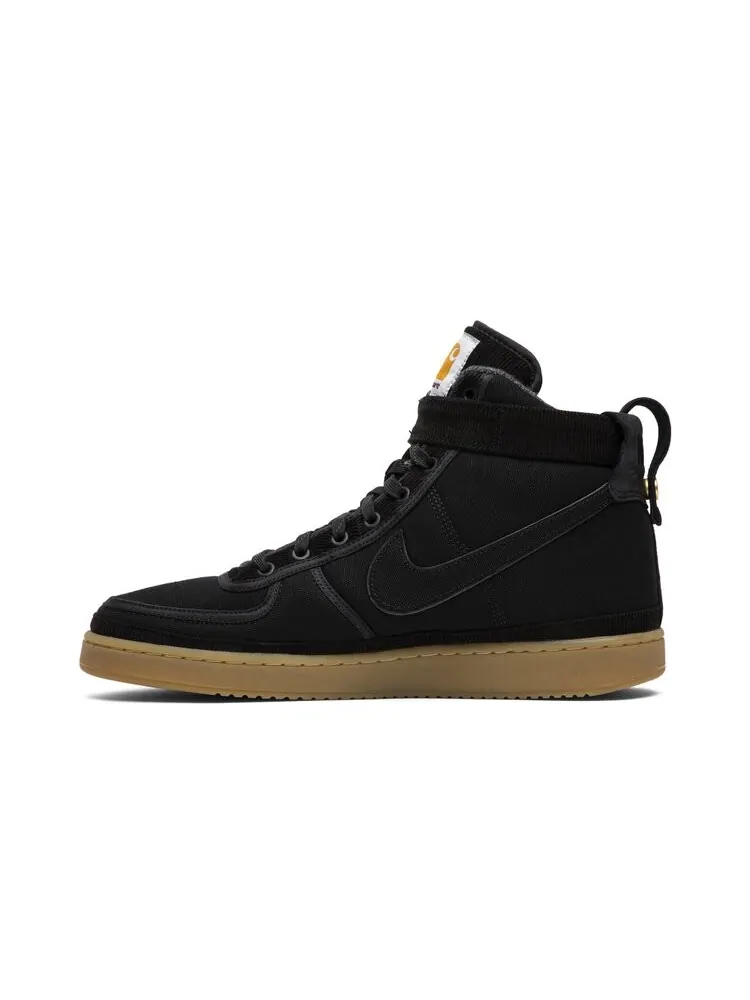 Кроссовки Nike Carhartt WIP x Vandal High Supreme 'Black Gum' — изображение 3 из 4, черный