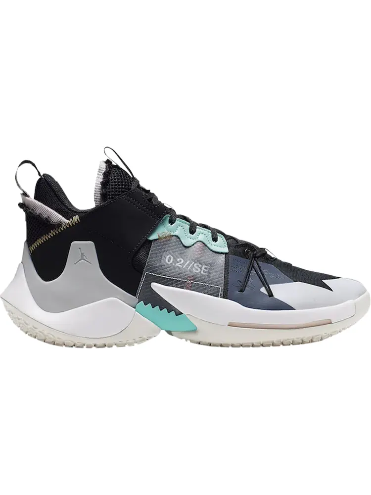 Кроссовки Jordan Why Not Zer0.2 SE PF Black Vast Grey — изображение 1 из 1, черный