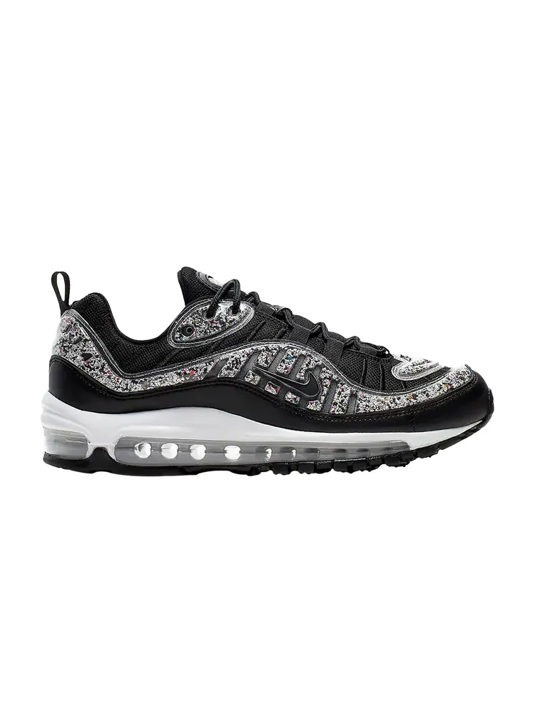 Кроссовки Nike Wmns Air Max 98 LX 'Recycled Material' — изображение 1 из 1, черный