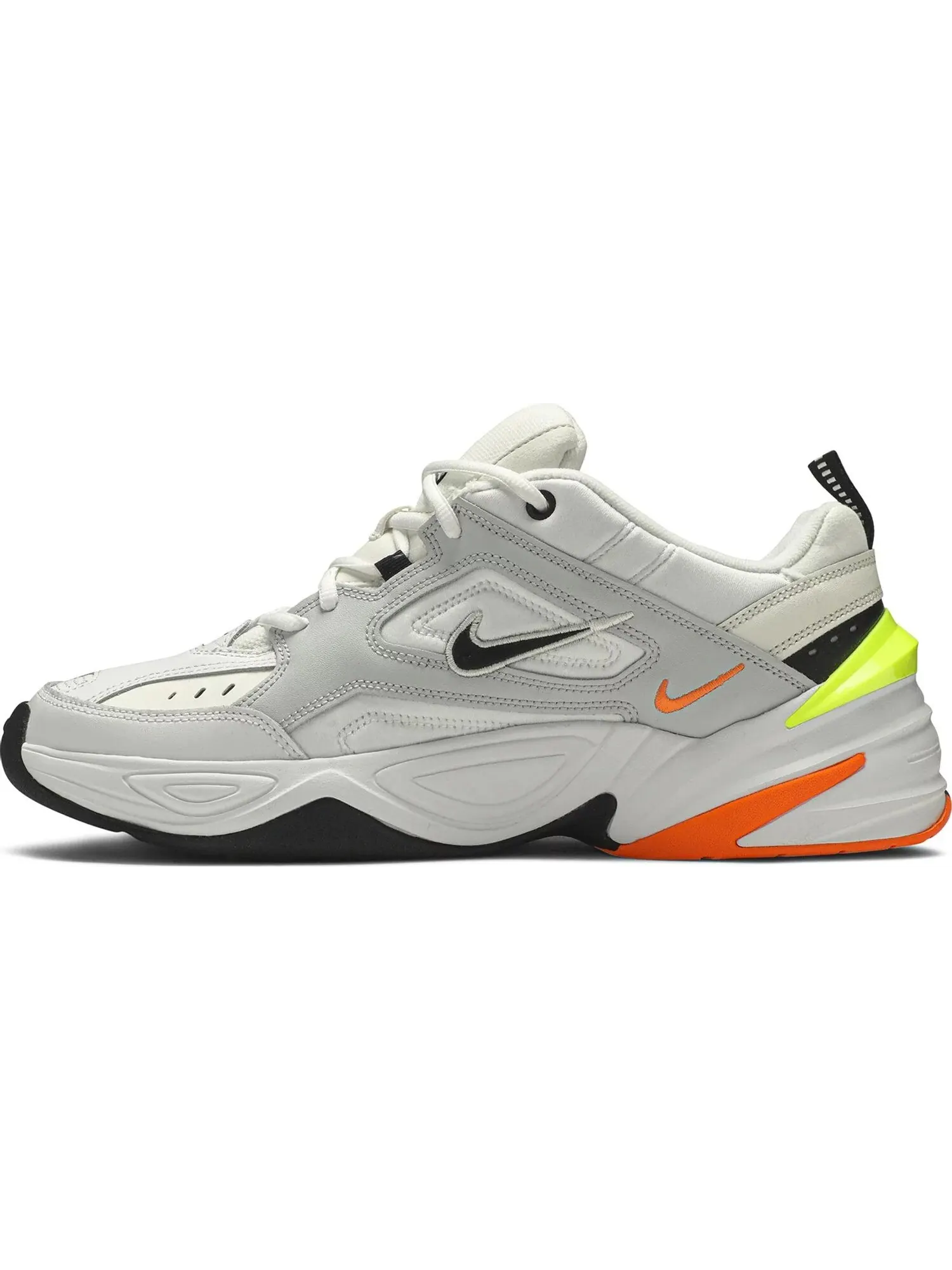 Кроссовки Nike M2K Tekno — изображение 2 из 7, бело-оранжевый