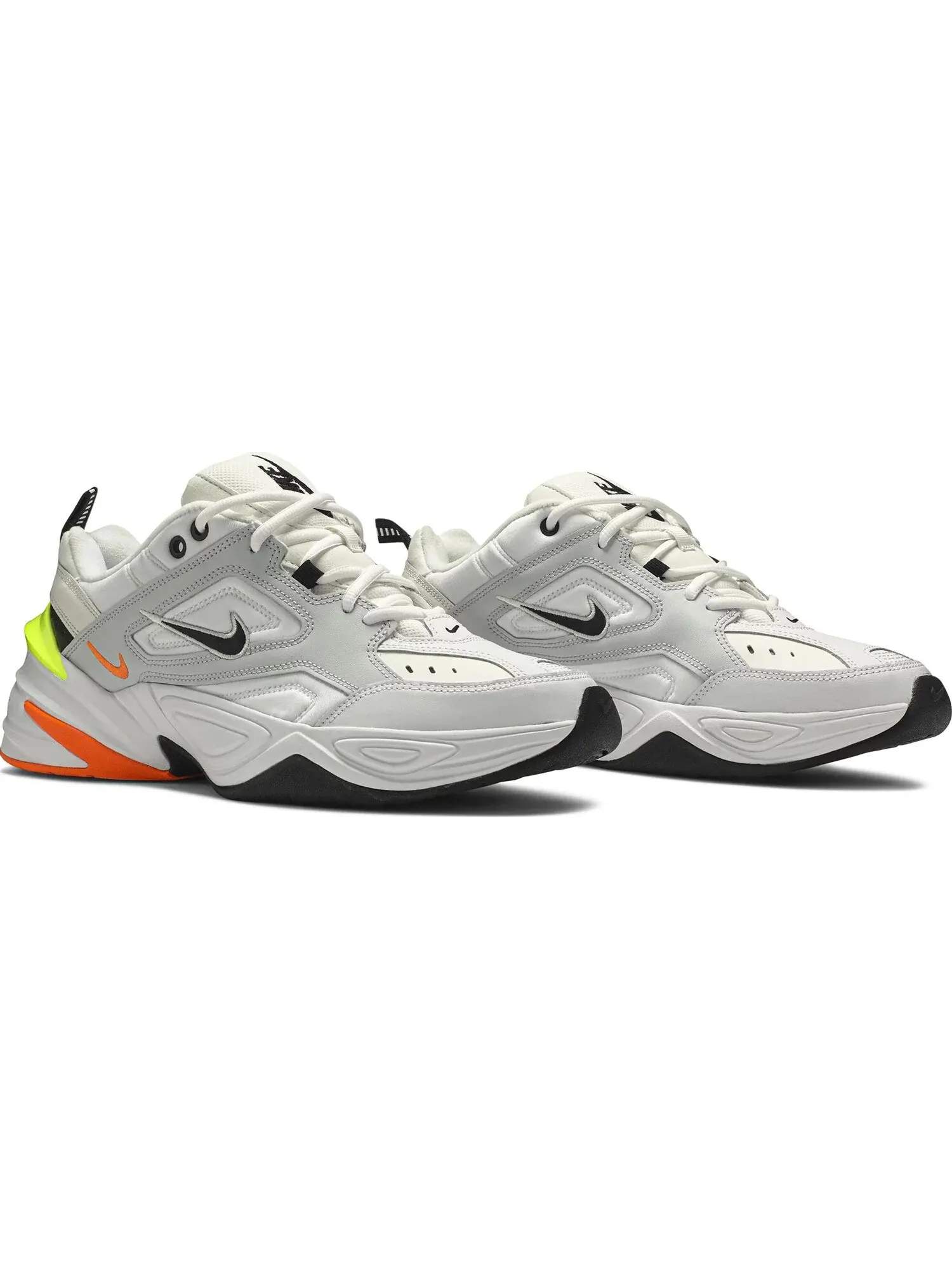 Кроссовки Nike M2K Tekno — изображение 3 из 7, бело-оранжевый
