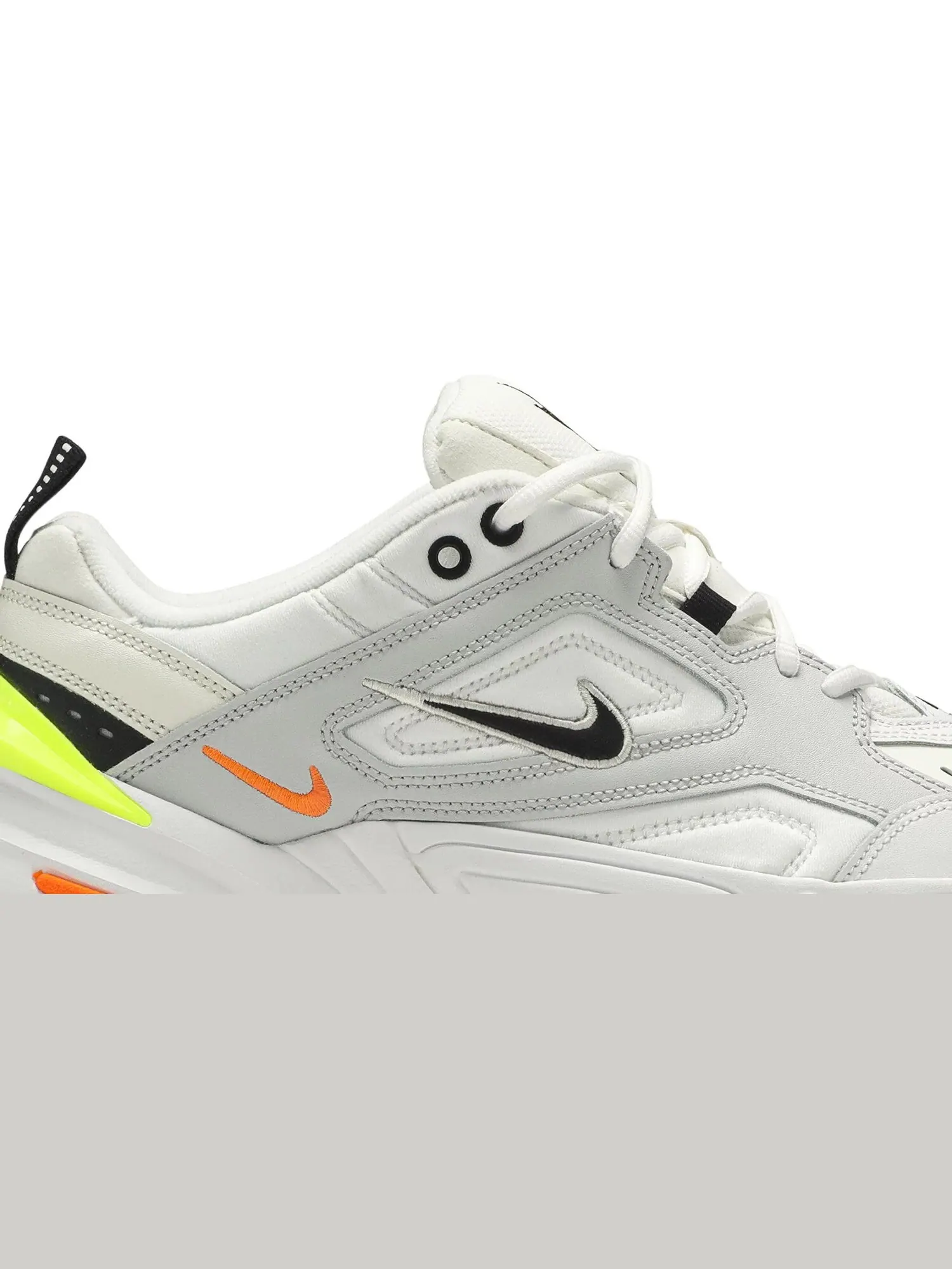 Кроссовки Nike M2K Tekno — изображение 6 из 7, бело-оранжевый