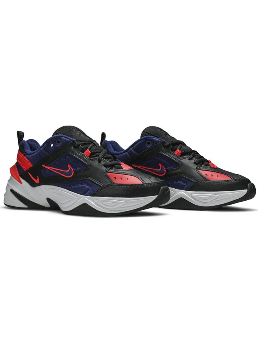 Кроссовки Nike M2K Tekno 'Deep Royal Crimson' — изображение 2 из 4, черный/мультиколор