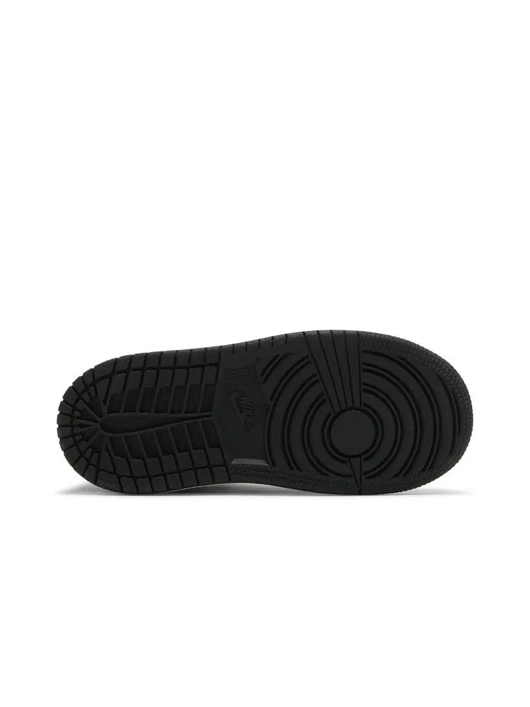 Кроссовки Air Jordan Air Jordan 1 Mid SE TD 'Black Glitter' — изображение 5 из 9, черный/белый/черный