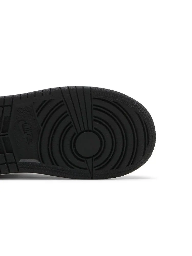 Кроссовки Air Jordan Air Jordan 1 Mid SE TD 'Black Glitter' — изображение 6 из 9, черный/белый/черный