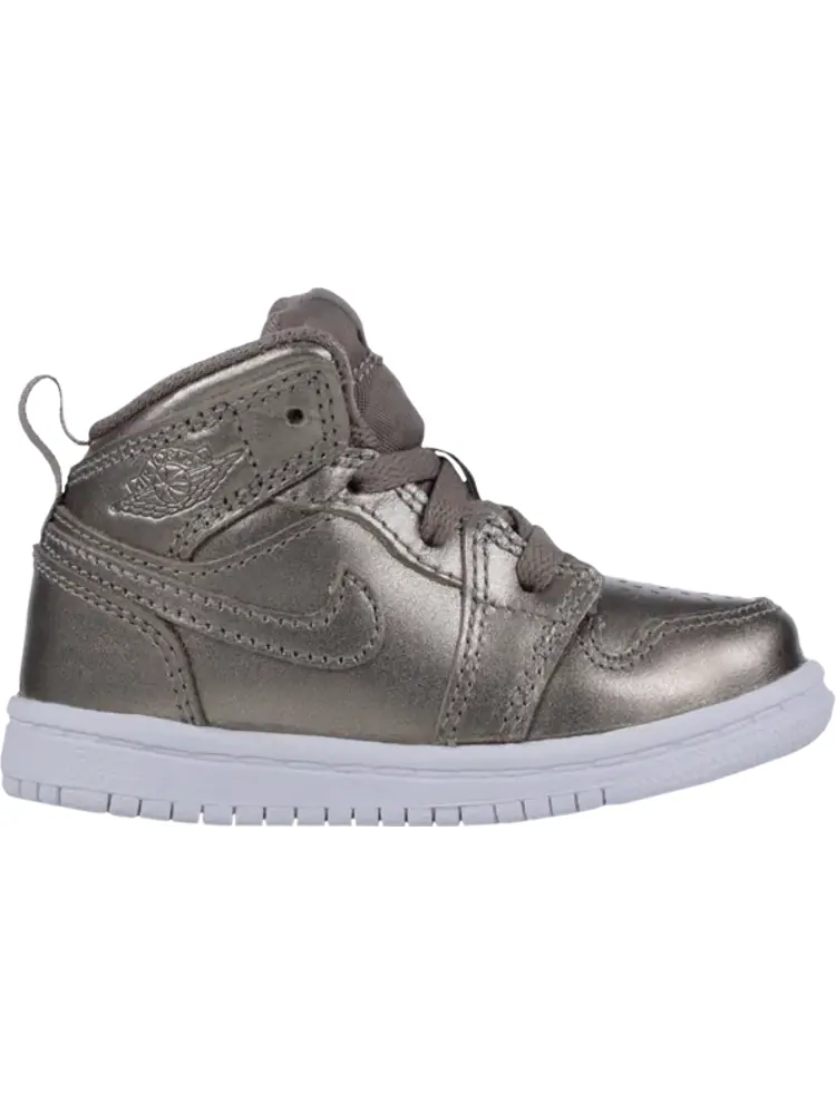 Кроссовки Air Jordan 1 Mid SE TD Sepia Stone — изображение 1 из 1, серый