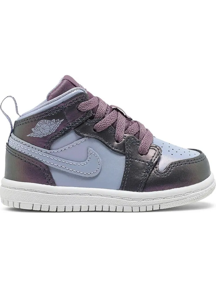 Кроссовки Air Jordan 1 Mid SE TD Monsoon Purple Rise — изображение 1 из 8, фиолетовый