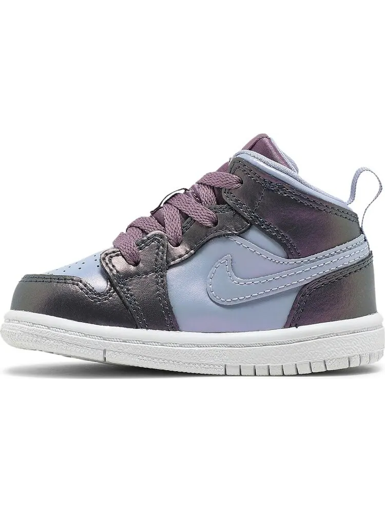 Кроссовки Air Jordan 1 Mid SE TD Monsoon Purple Rise — изображение 3 из 8, фиолетовый