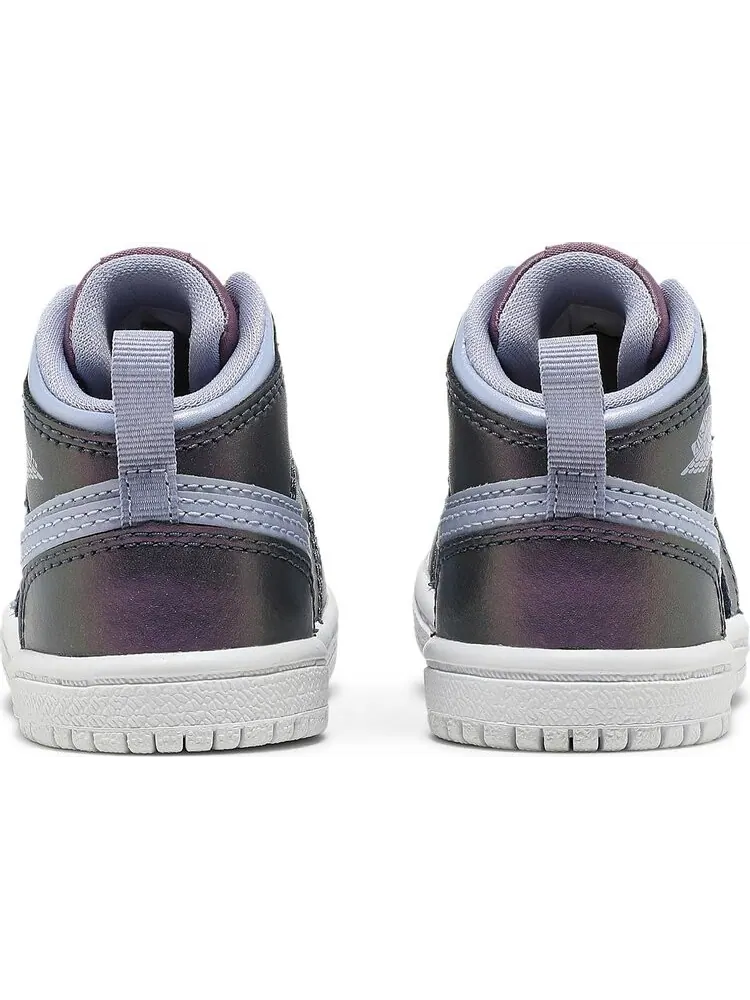 Кроссовки Air Jordan 1 Mid SE TD Monsoon Purple Rise — изображение 6 из 8, фиолетовый