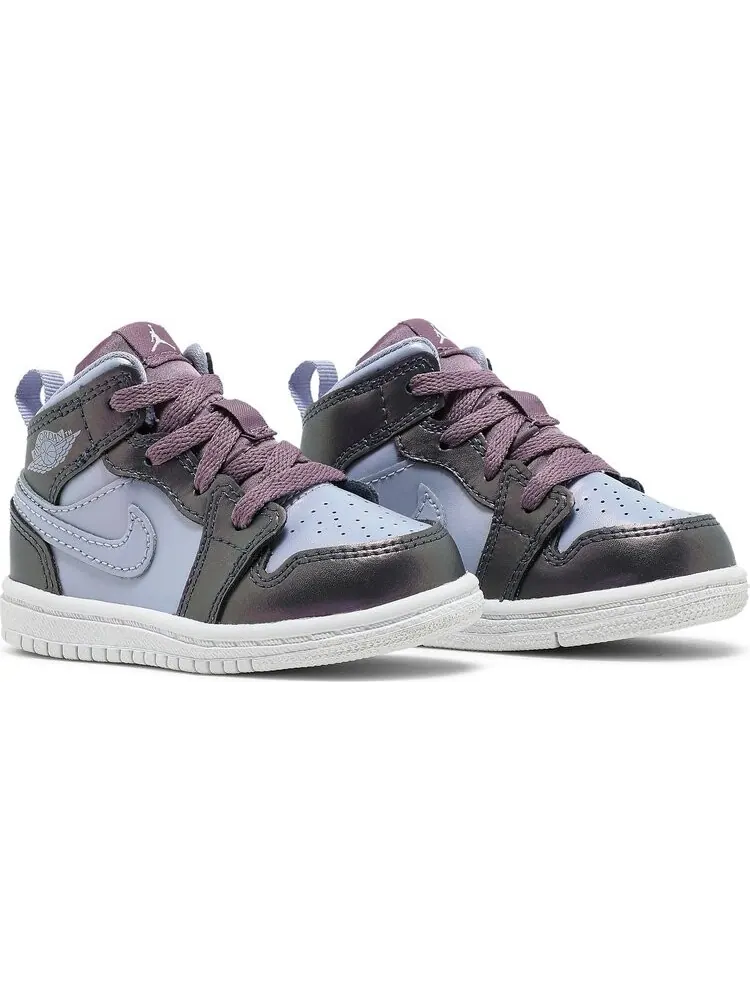 Кроссовки Air Jordan 1 Mid SE TD Monsoon Purple Rise — изображение 8 из 8, фиолетовый