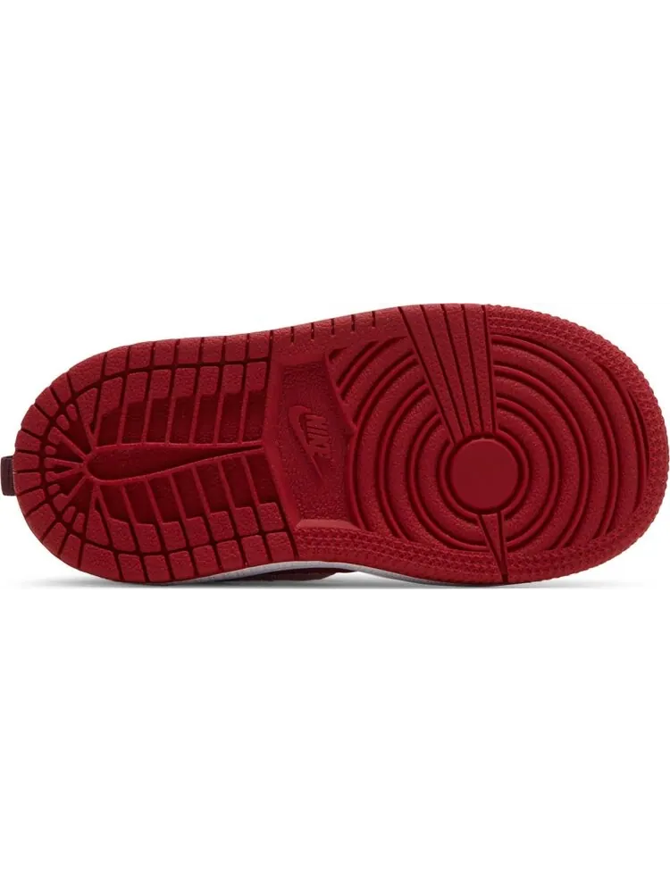 Кроссовки Air Jordan 1 Mid SE TD Red Quilted — изображение 4 из 8, красный