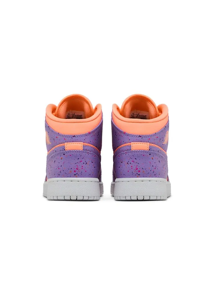 Кроссовки Air Jordan Air Jordan 1 Mid SE GS 'Atomic Pulse' — изображение 7 из 9