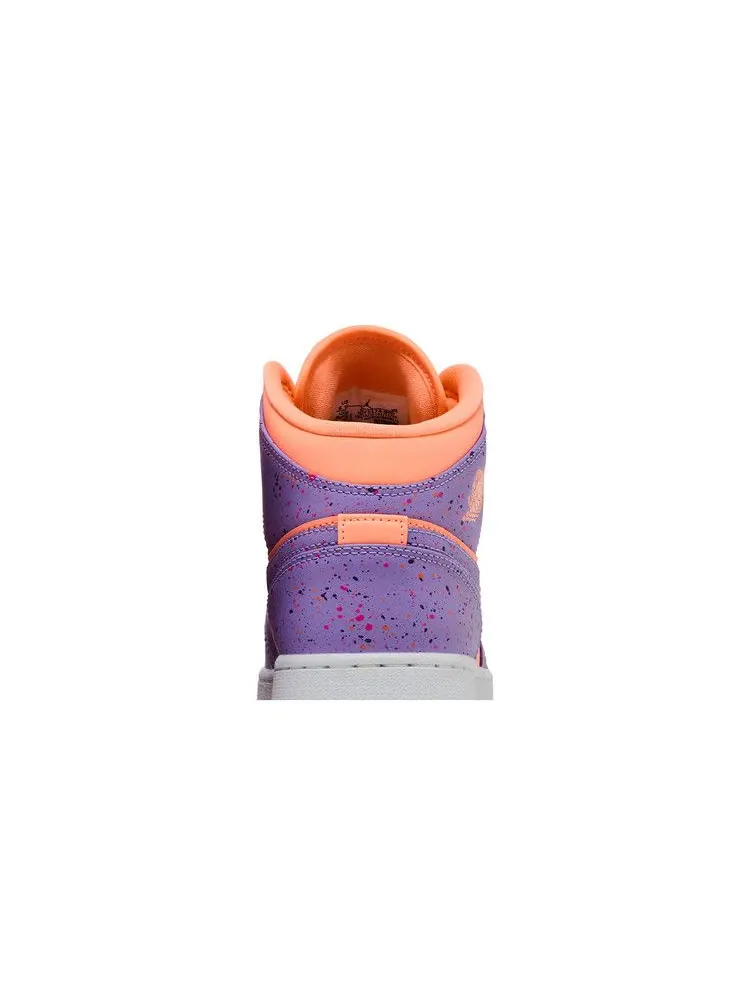 Кроссовки Air Jordan Air Jordan 1 Mid SE GS 'Atomic Pulse' — изображение 8 из 9