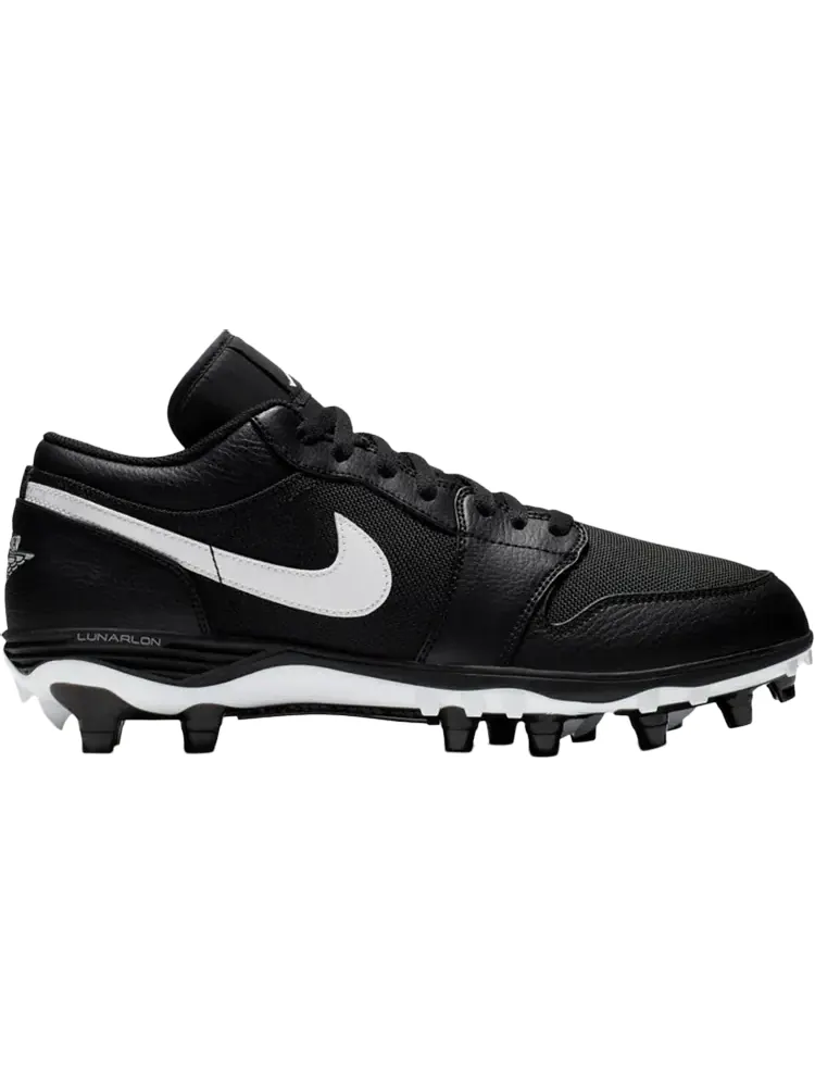 Кроссовки Jordan 1 Low TD Cleat Black — изображение 1 из 1, черный