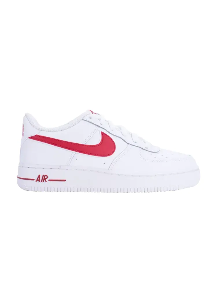Кроссовки Nike Air Force 1 Low GS 'Gym Red' — изображение 1 из 1, белый