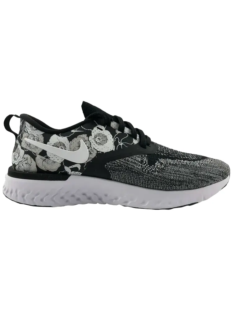 Кроссовки Nike Wmns Odyssey React 2 Flyknit FLR 'Black' — изображение 1 из 1, черный