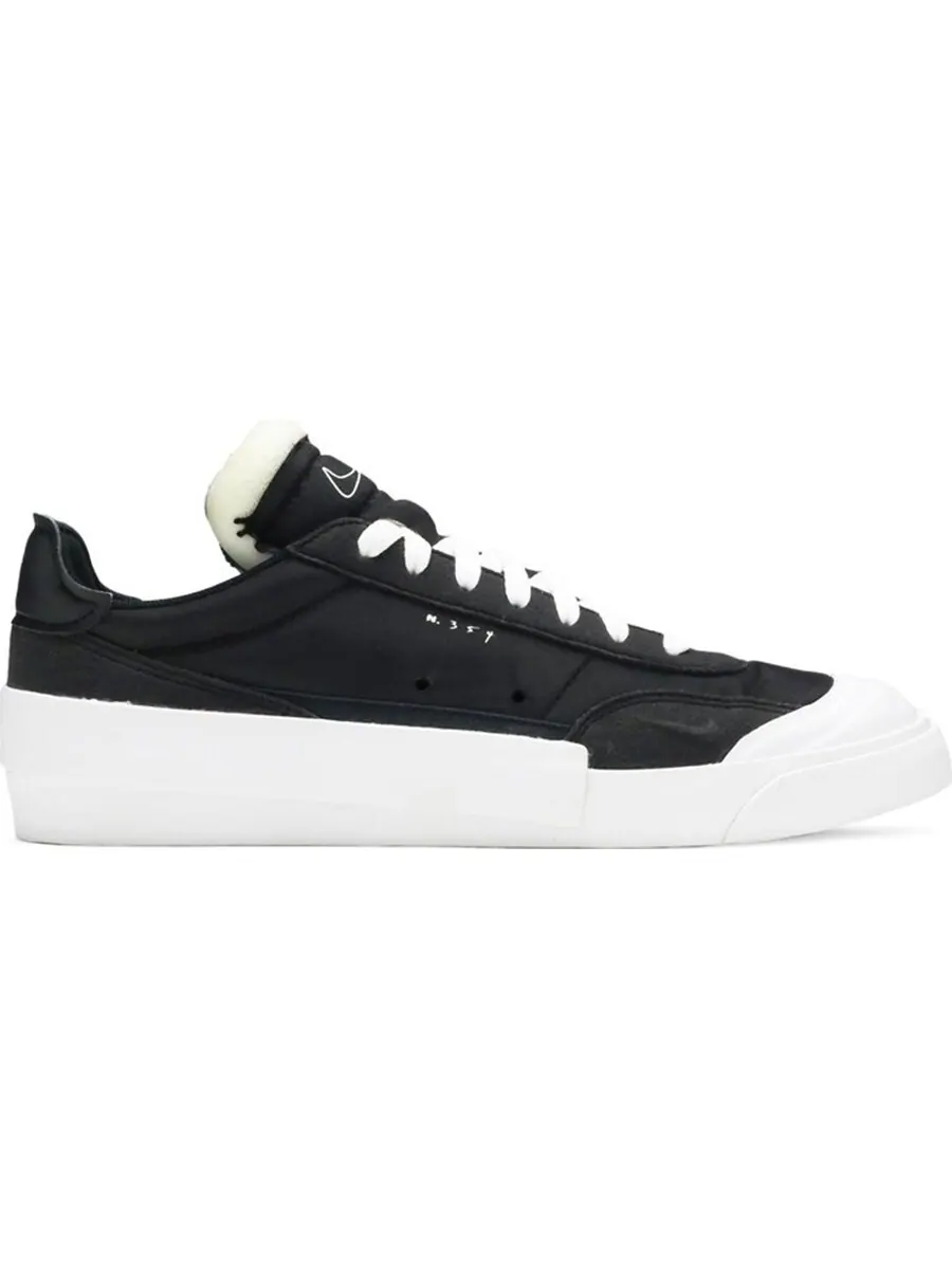 Кеды Nike Drop Type LX 'Unfinished' — изображение 1 из 4, черный/белый