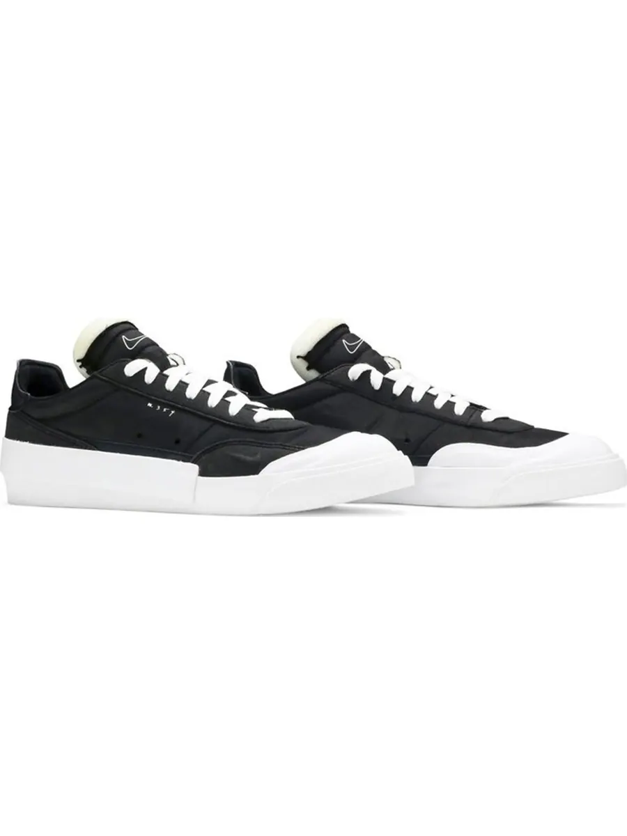 Кеды Nike Drop Type LX 'Unfinished' — изображение 2 из 4, черный/белый