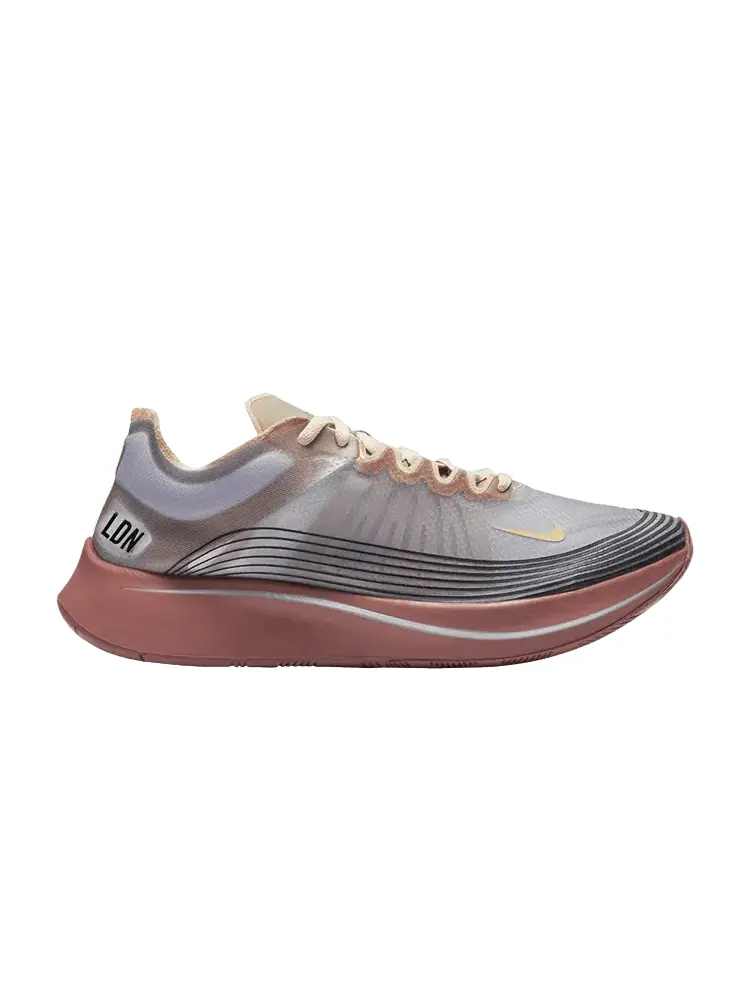 Кроссовки Nike Zoom Fly SP, London — изображение 1 из 1, розовый