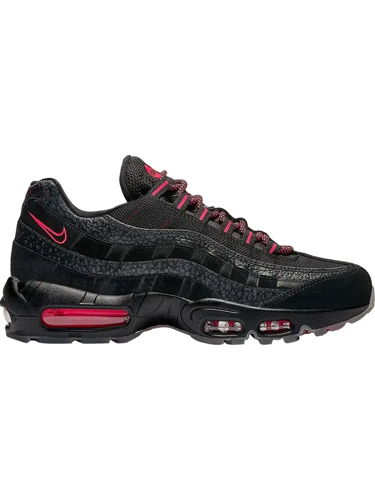 Кроссовки Nike Air Max 95 'Black Infrared' — изображение 1 из 1, красный