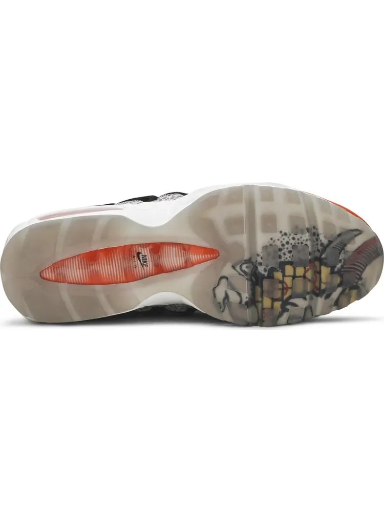 Кроссовки Nike Air Max 95 'Safari' — изображение 4 из 8, оранжевый