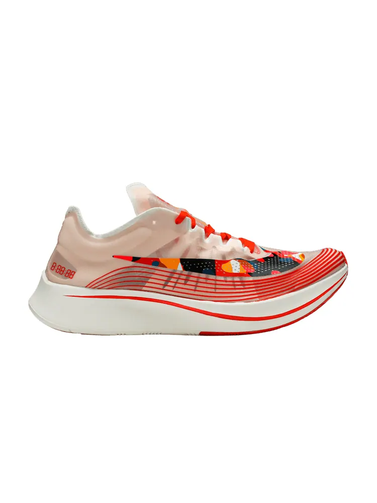 Кроссовки Nike Zoom Fly SP 'Camo Mismatch' — изображение 1 из 9, оранжевый/черный