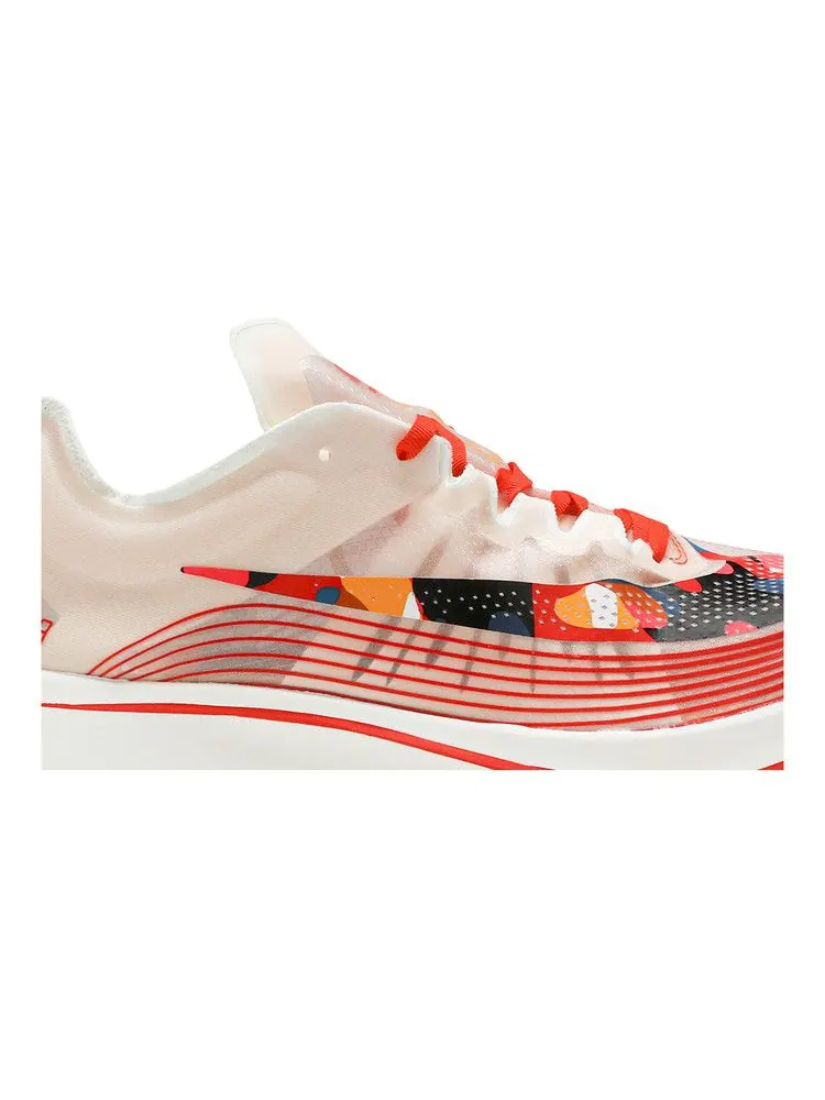 Кроссовки Nike Zoom Fly SP 'Camo Mismatch' — изображение 3 из 9, оранжевый/черный