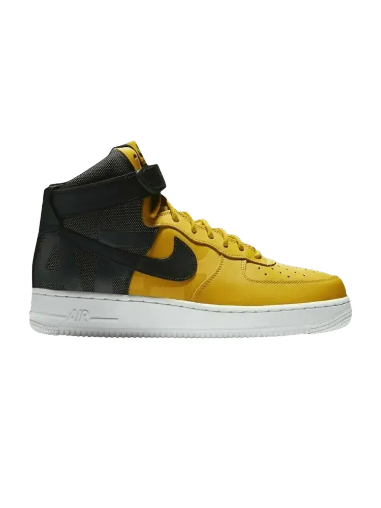 Кроссовки Nike Air Force 1 High '07 LV8 'Yellow Ochre' — изображение 1 из 1, желтый/черный