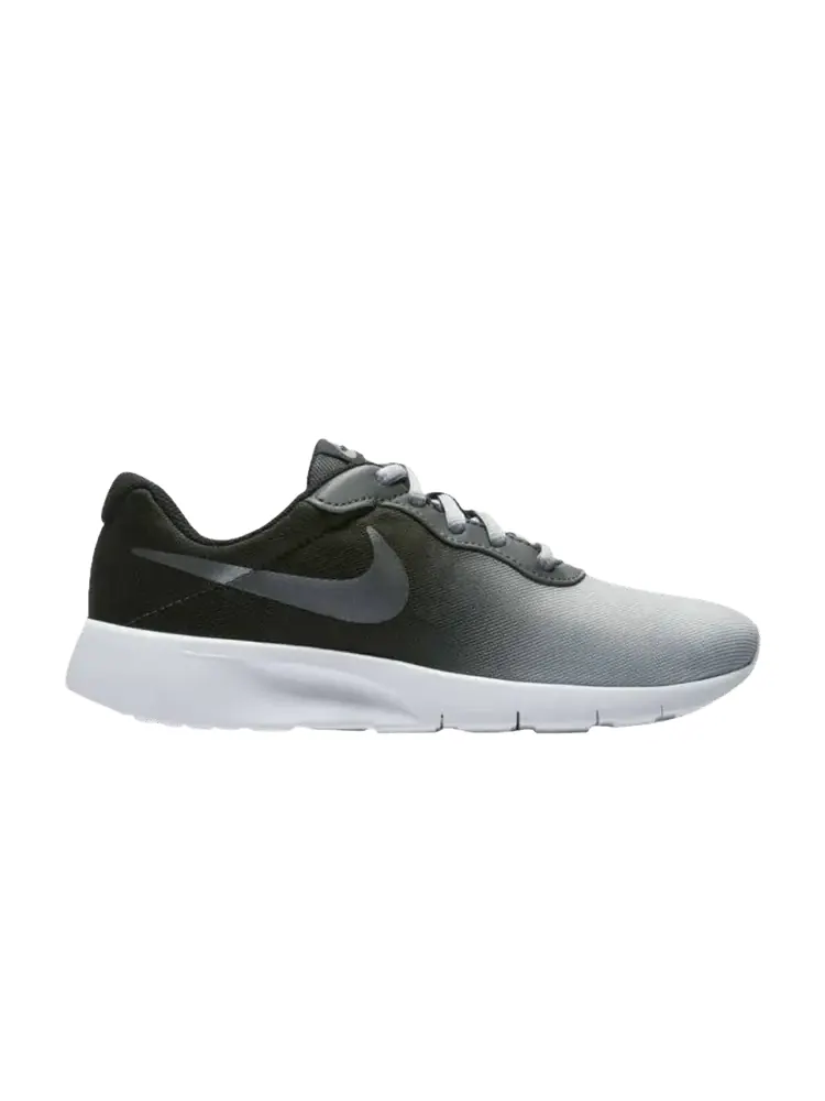 Кроссовки Nike Tanjun Print GS 'Oil Grey' — изображение 1 из 1, серый/металлик серый