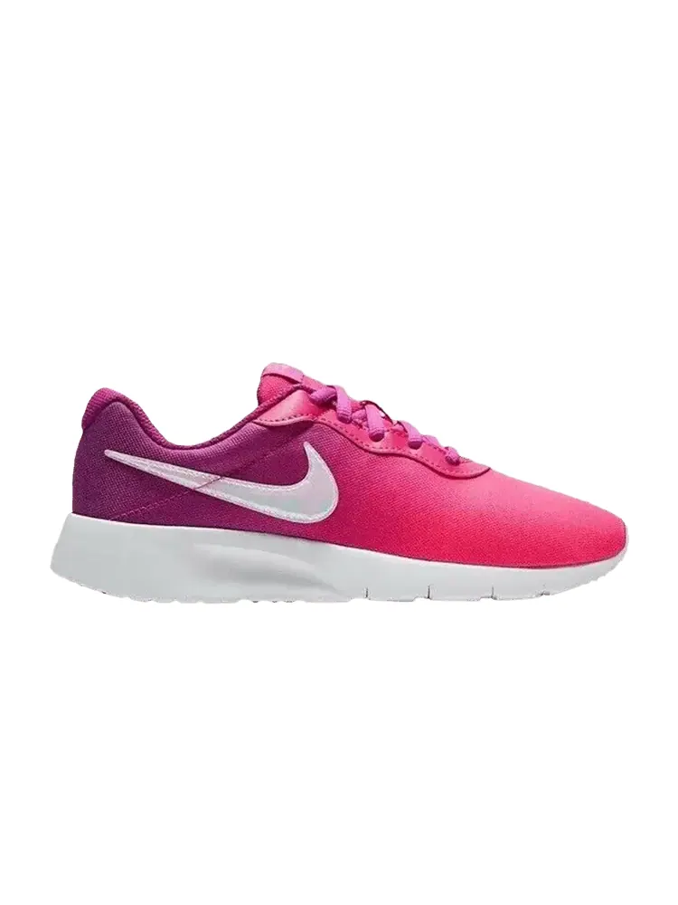 Кроссовки Nike Tanjun Print GS 'Violet Pink' — изображение 1 из 9, фиолетовый/розовый