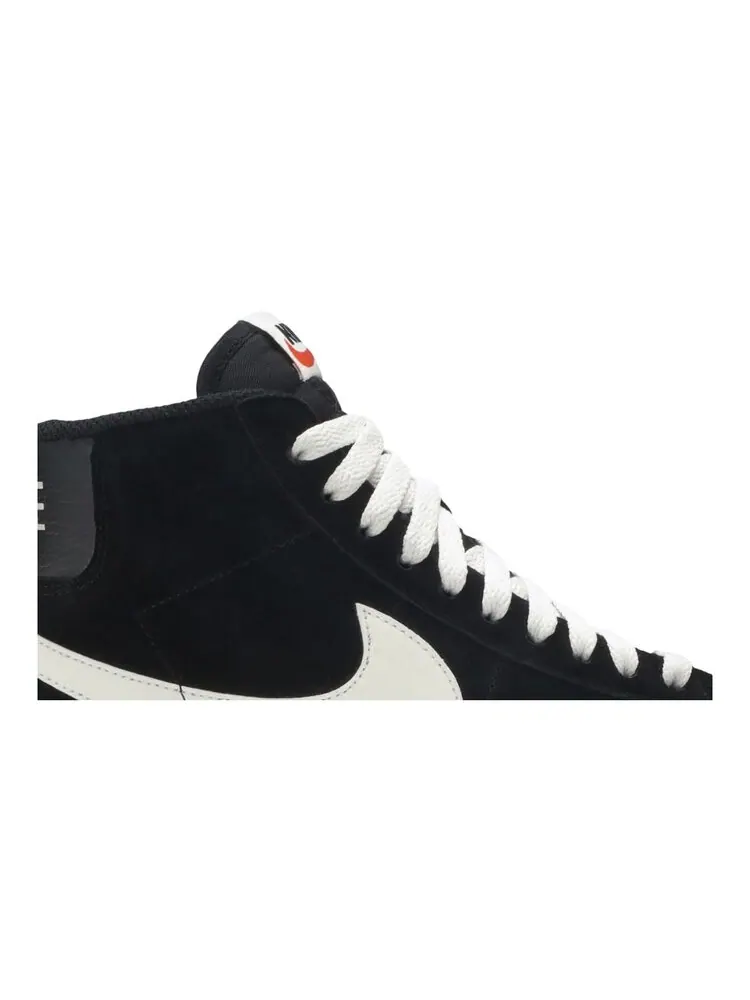 Кроссовки Nike Wmns Blazer Mid Vintage Suede 'Black' — изображение 2 из 4, черный