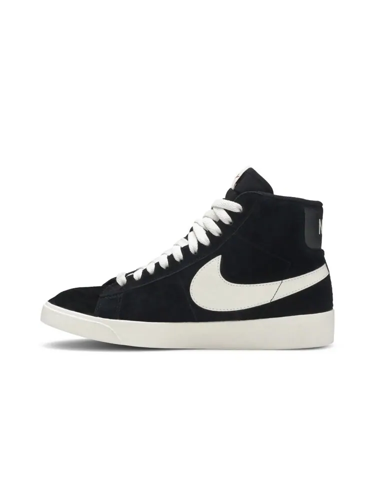 Кроссовки Nike Wmns Blazer Mid Vintage Suede 'Black' — изображение 3 из 4, черный