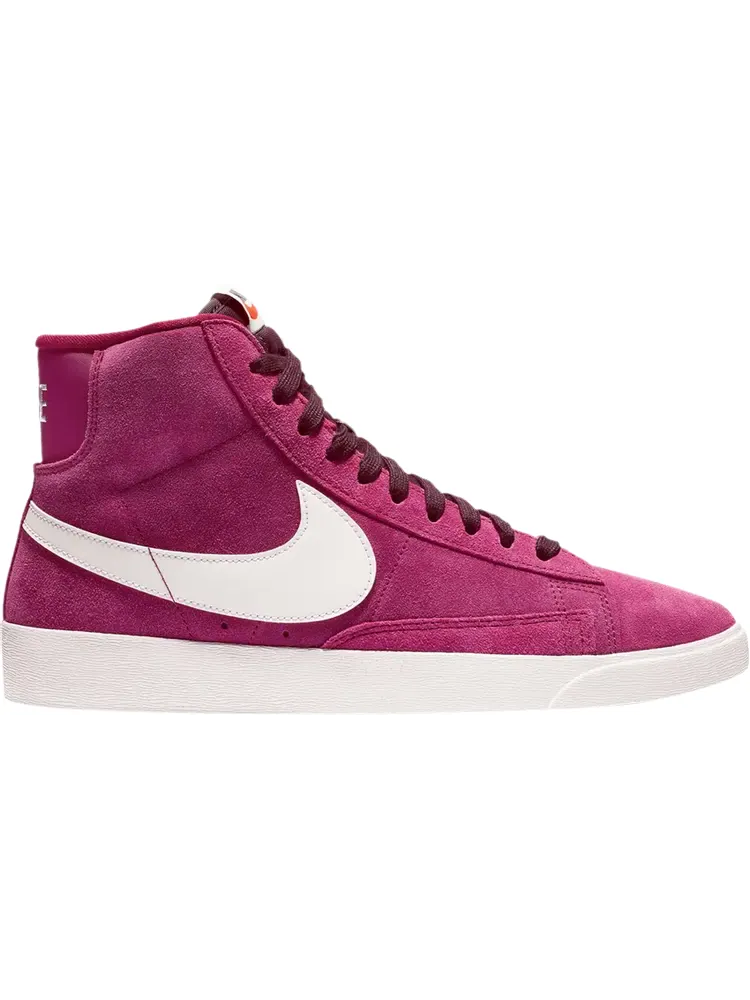Кроссовки Nike Wmns Blazer Mid Vintage Suede 'True Berry' — изображение 1 из 1, фиолетовый