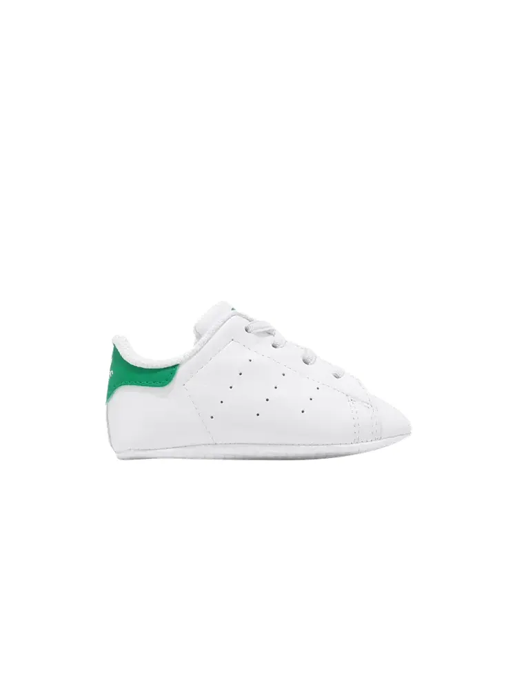 Кроссовки adidas Stan Smith Infant 'White Green' — изображение 1 из 1, белый/белый/зеленый