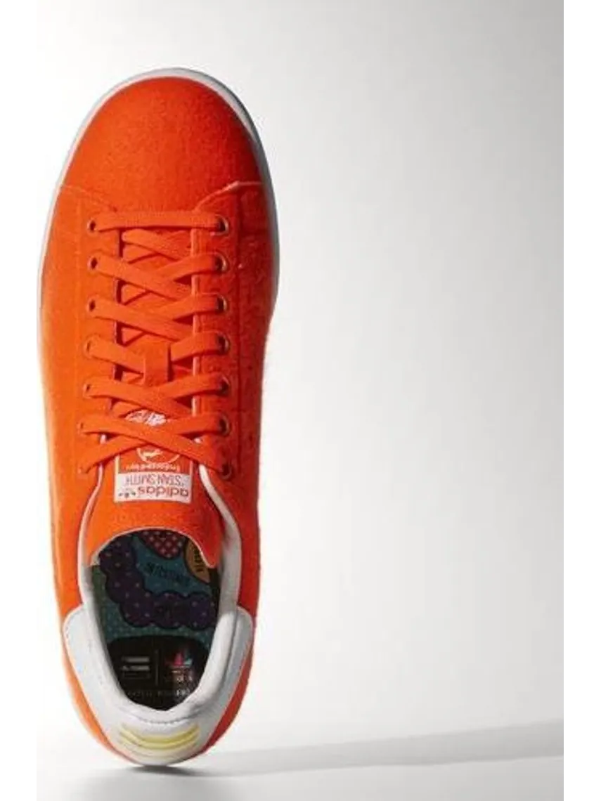 Кроссовки Adidas Pharrell Williams x Stan Smith 'Solar Orange' — изображение 3 из 8, оранжевый