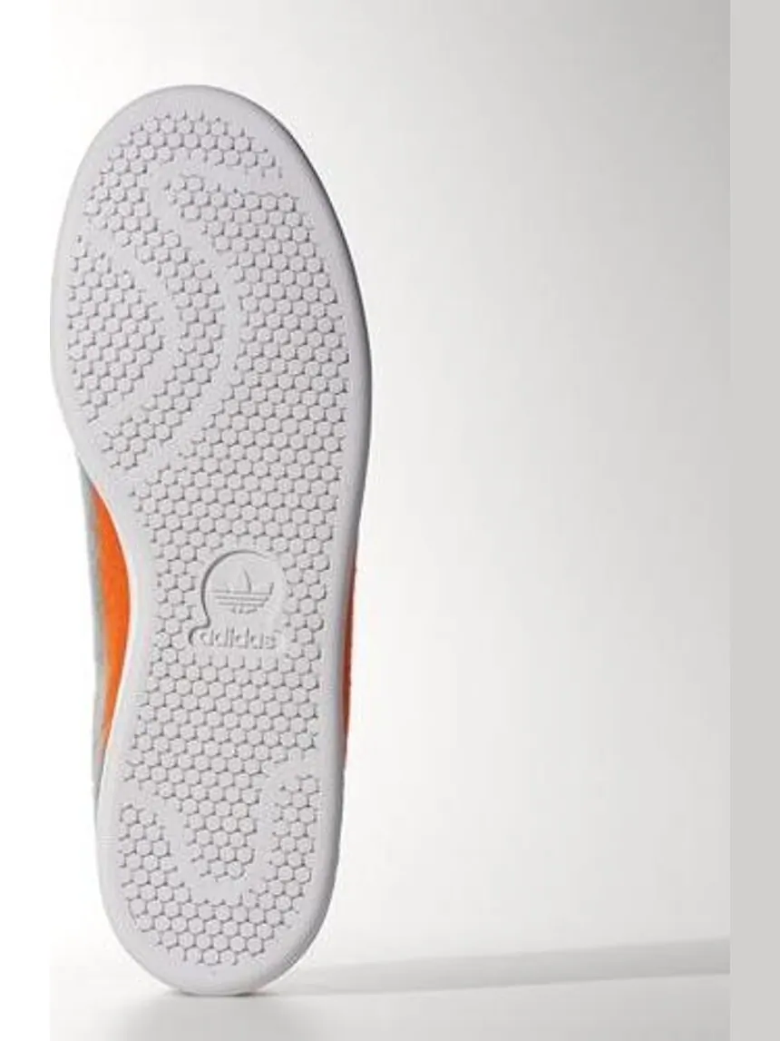 Кроссовки Adidas Pharrell Williams x Stan Smith 'Solar Orange' — изображение 4 из 8, оранжевый
