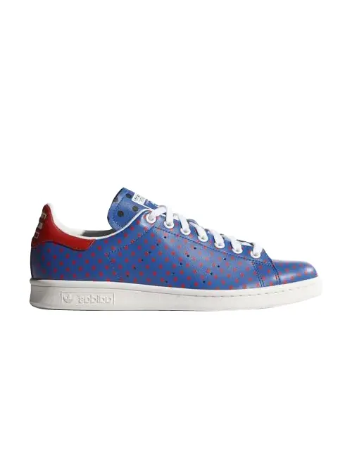 Кроссовки Adidas Pharrell x Stan Smith 'Polka Dot' — изображение 1 из 1, синий