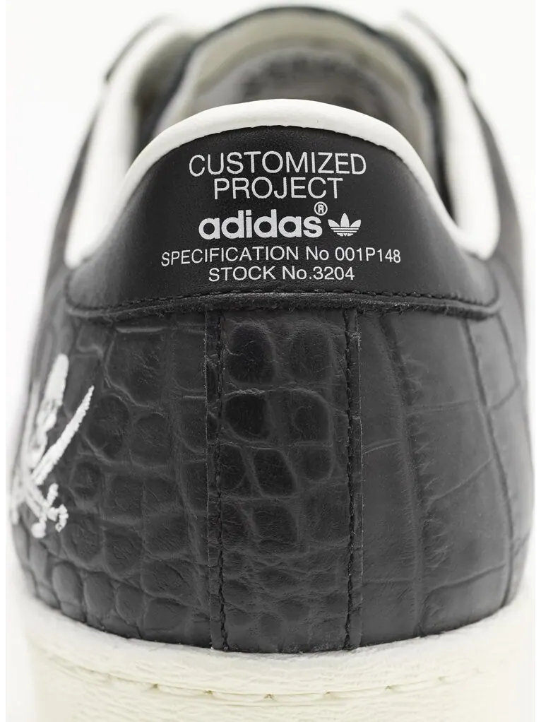 Кроссовки Adidas Neighborhood x Superstar 80s 'NBHD' — изображение 6 из 7, черный