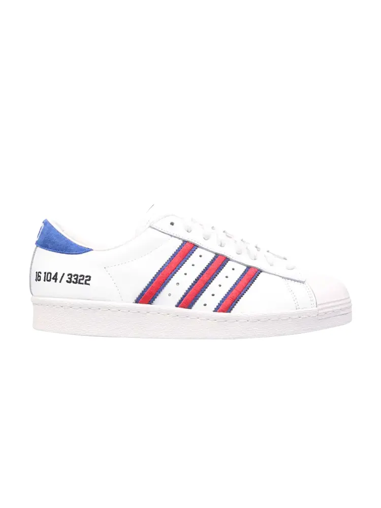 Кроссовки Adidas D Mop x Superstar 80V — изображение 1 из 1, белый